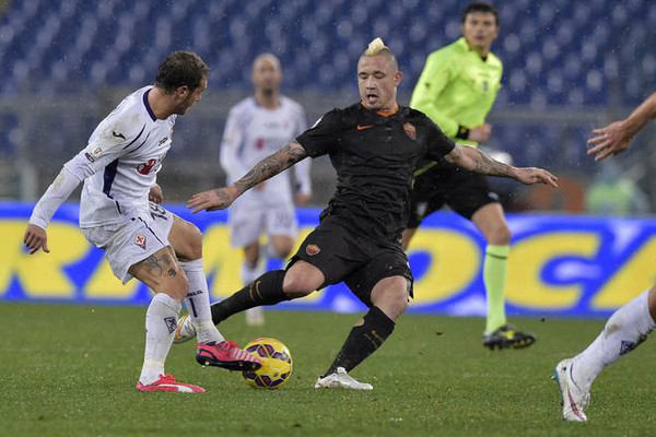 nainggolan azione roma fiore ci