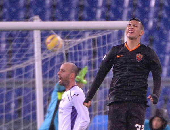 Soccer: Italy?s Cup; AS Roma-Acf Fiorentina