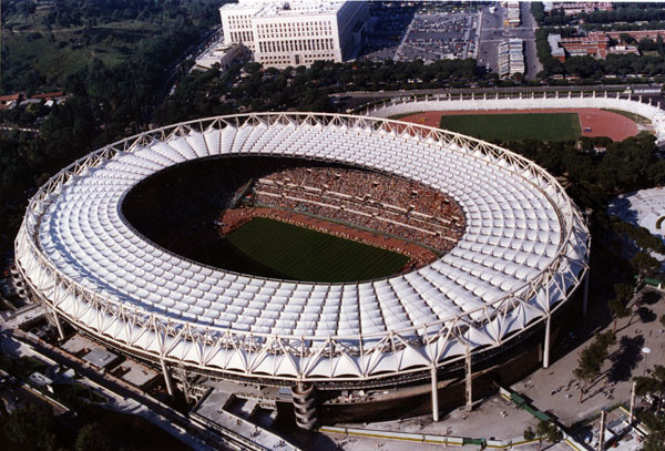 stadio olimpico esterno alto