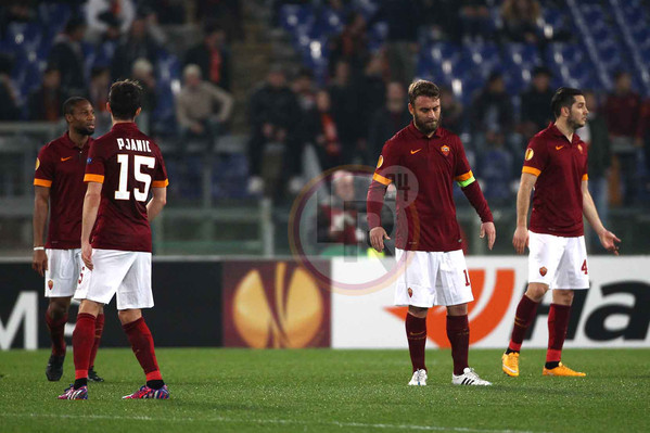 DE ROSSI PJANIC DELUSIONE 190315 MANCINI