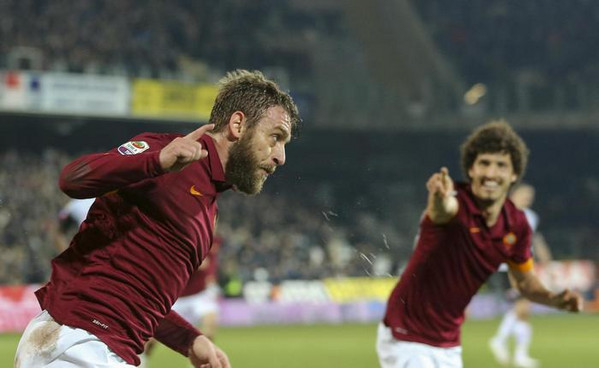 Soccer: Serie A; Cesena-Roma