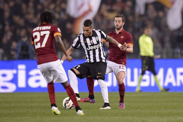 roma juventus pjanic pereyra