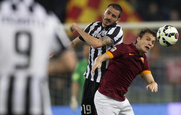 roma juventus ljajic bonucci