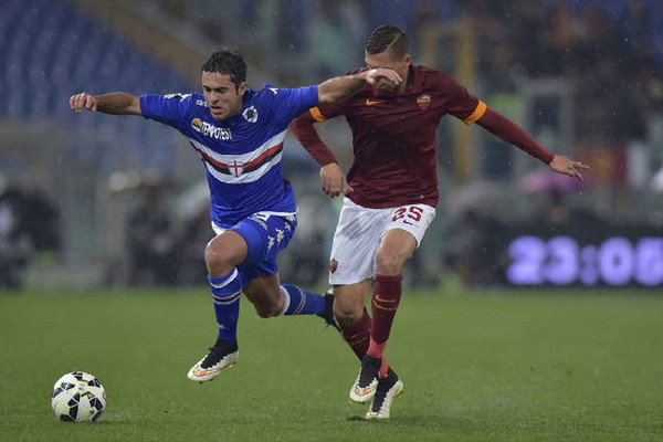 roma sampdoria holebas eder