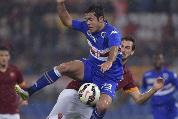 roma sampdoria astori eder