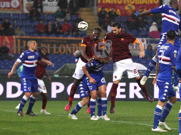 roma sampdoria astori yanga