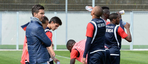 genoa allenamento