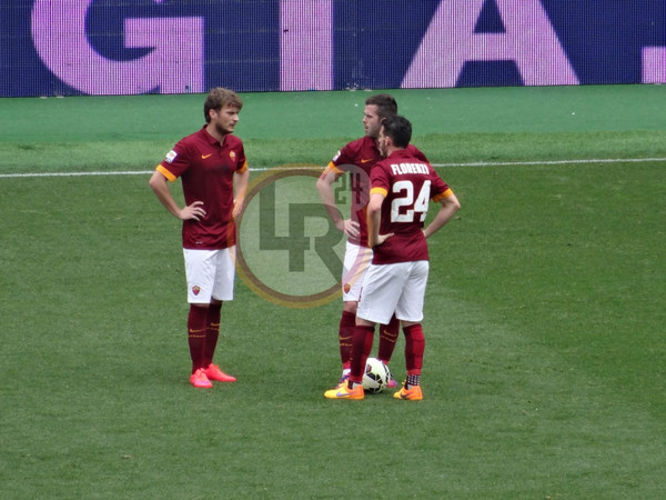 ljajic pjanic florenzi Roma-Napoli 04.04.15