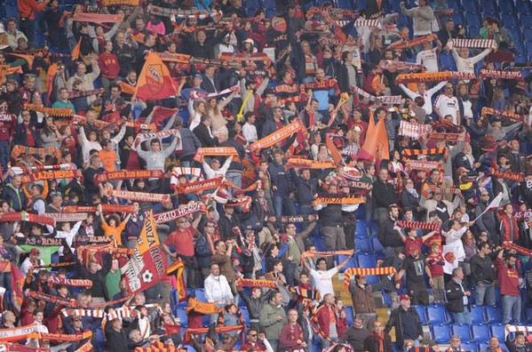 roma atalanta curva sud laterale