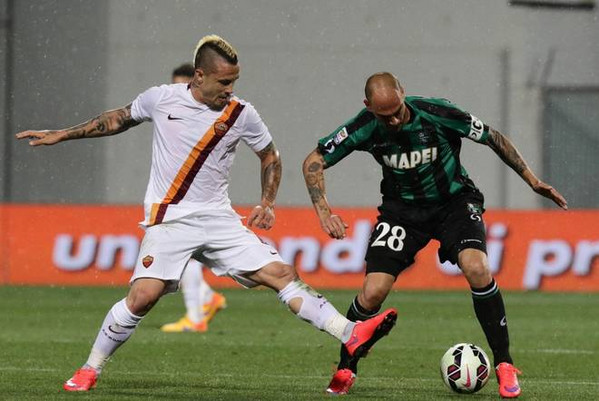 sassuolo roma nainggolan cannavaro