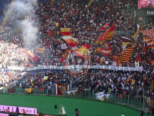 lazio roma striscione curva sud lr24