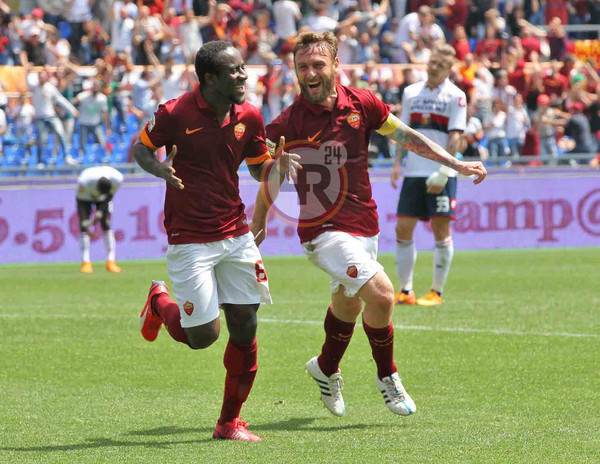 roma genoa doumbia de rossi