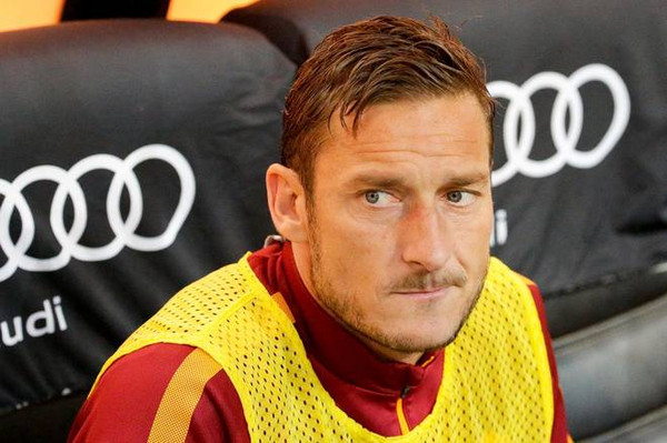 totti pp deluso