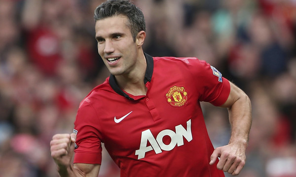 Robin Van Persie was rested for Manchester United's midweek win over Real Sociedad