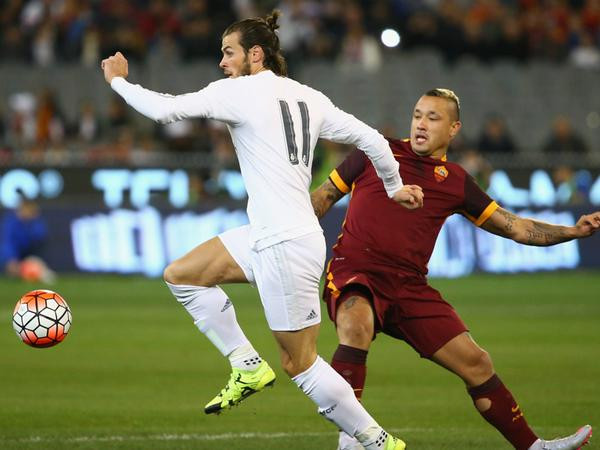 real madrid roma nainggolan bale