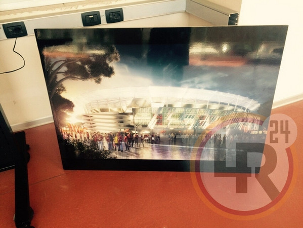 FOTO STADIO DELLA ROMA CASA DELLA CITTA LR24