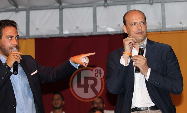 Ritiro Roma, presentazione squadra baldissoni 2 7.7.15