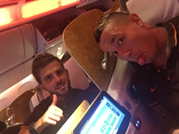 nainggolan pjanic aereo