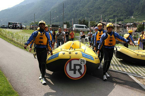 rafting pinzolo barca