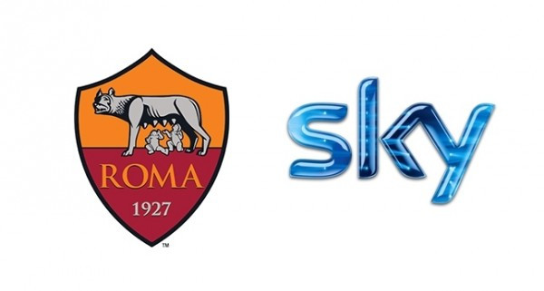 as roma sky logo