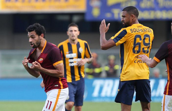 Soccer: Serie A; Verona-Roma