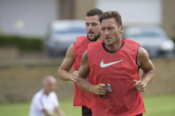 totti destro allenamento