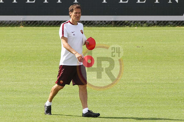 Trigoria, 15.9.15 allenamento garcia rudi conetti