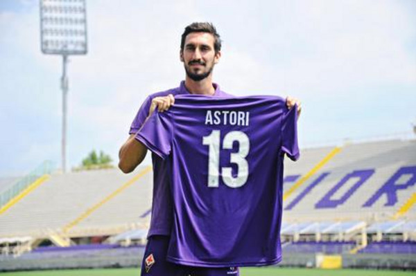 Soccer: Fiorentina's new defender Davide Astori