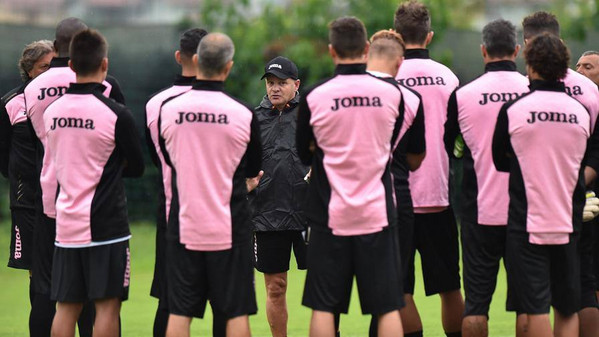 palermo allenamento