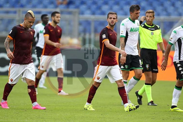 pjanic nainggolan lasciano campo roma sassuolo