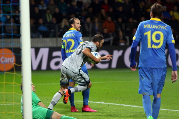 toro esulta gol bate roma