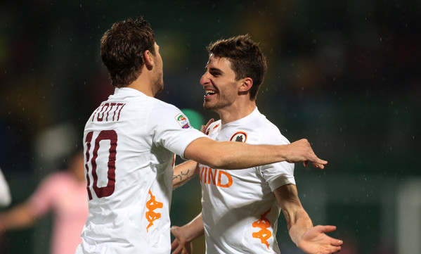 BORINI TOTTI PALERMO ROMA