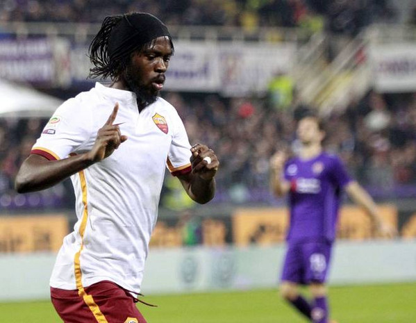 FIORENTINA-ROMA GERVINHO ESULTANZA 25102015