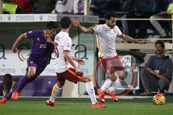 ROMA-FIORENTINA SALAH PJANIC 25102015 MANCINI