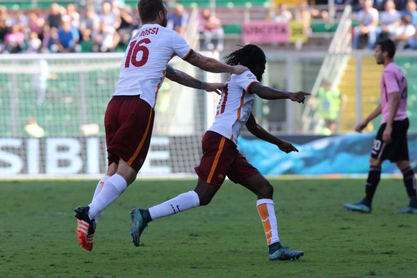 palermo roma gervinho de rossi esultanza (2)