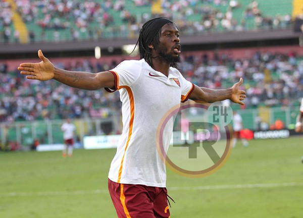 palermo roma gervinho gol