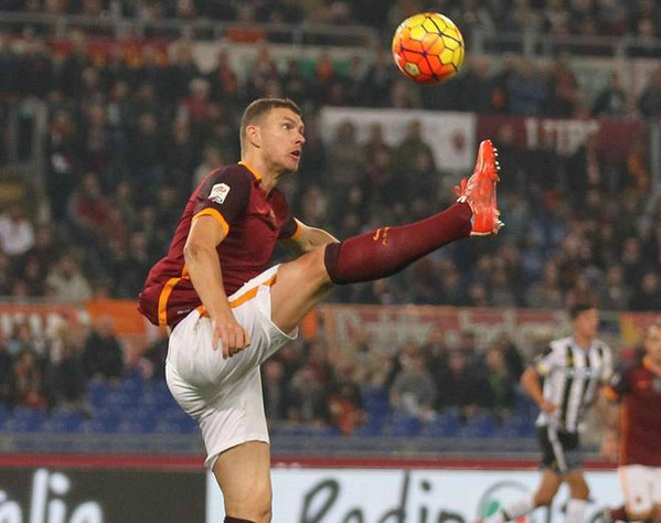 roma udinese dzeko