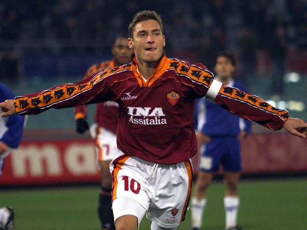 totti esulta 1998