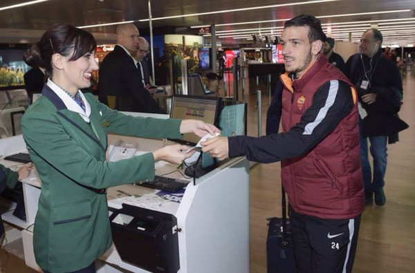 Florenzi aeroporto barcellona