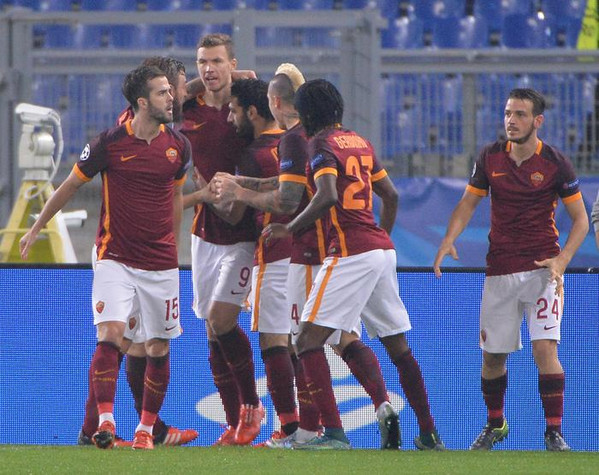 Soccer: UEFA Champions League; Roma-Bayer Leverkusen