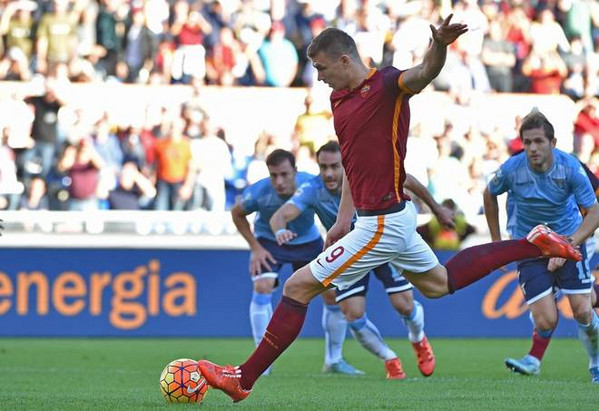 dzeko rigore derby OK