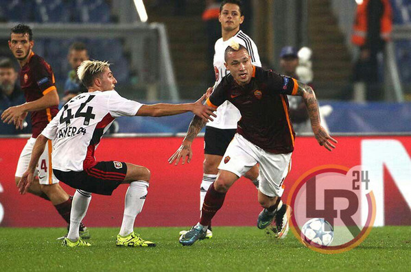 nainggolan Roma-Bayer 04.11.2015