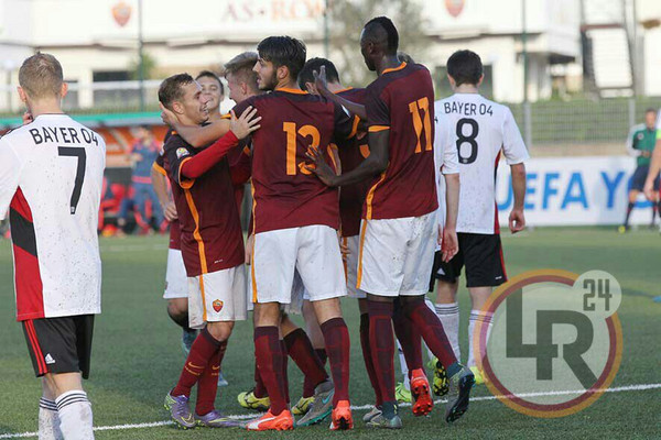 primavera roma bayer gruppo festeggia lr24