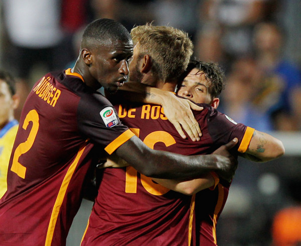 RUDIGER DE ROSSI FLORENZI FROSINONE ROMA