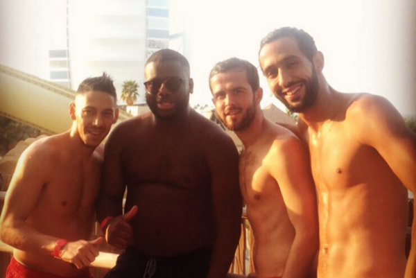 pjanic vacanza con benatia_ foto instagram pjanic