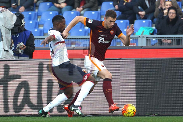 dzeko Roma-Genoa 21.12.15