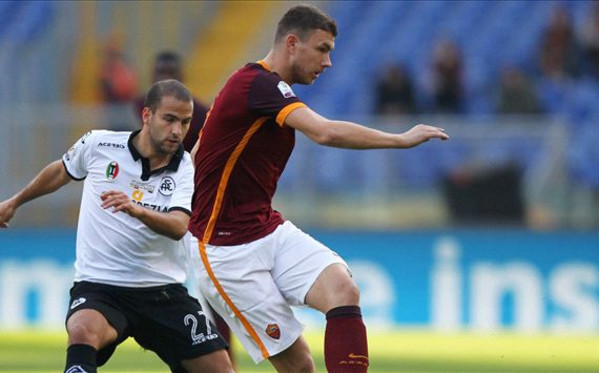 dzeko roma spezia