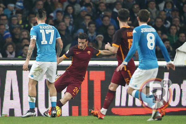 florenzi cross napoli roma 131215 mancini