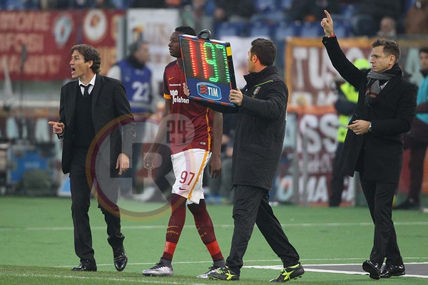 sadiq ingresso Roma-Genoa 21.12.15