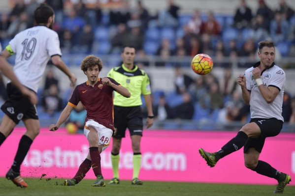 ucan uçan valentini Roma-Spezia Coppa Italia 16.12.15